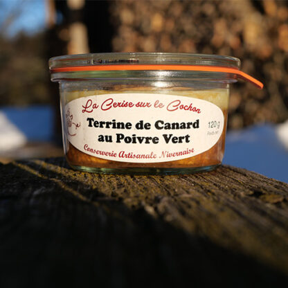 Terrine de Canard au Poivre Vert