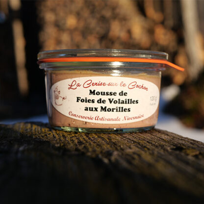 Mousse de Foie de Volailles aux Morilles