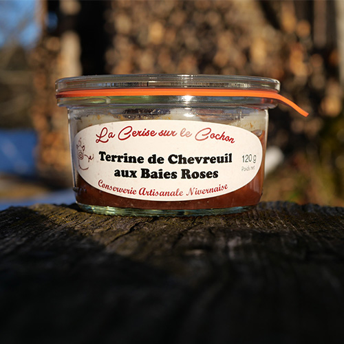 Terrine de Chevreuil aux Baies Roses La Cerise sur le Cochon