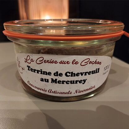 Terrine de Chevreuil au Mercurey