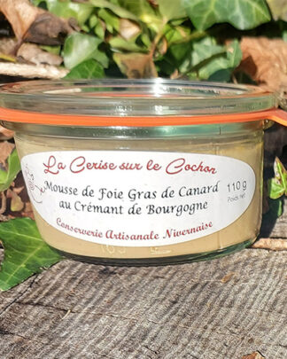 Mousse de Foie Gras de Canard au Crémant de Bourgogne